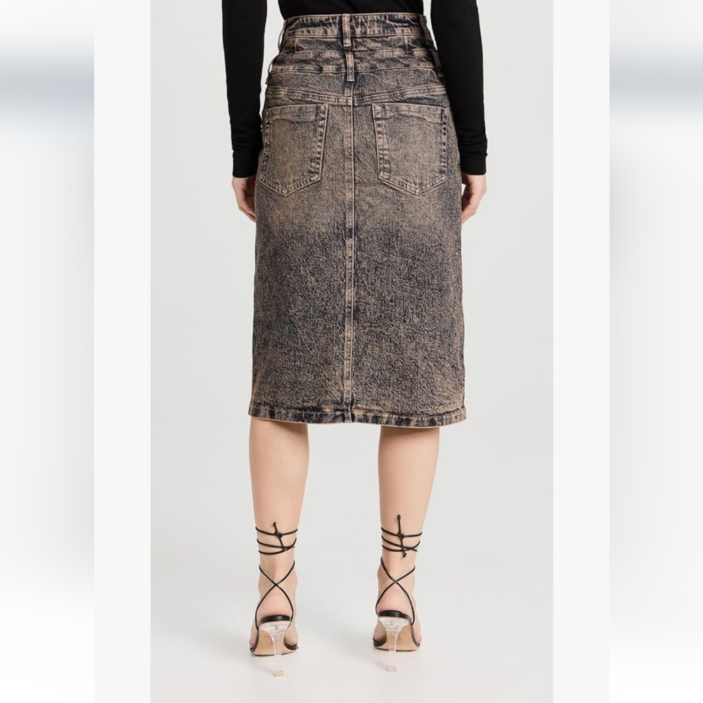 AFRM Maison Double Midi Skirt 29 - Picture 2 of 15